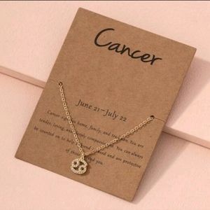 Cancer ♋ Charm Necklace